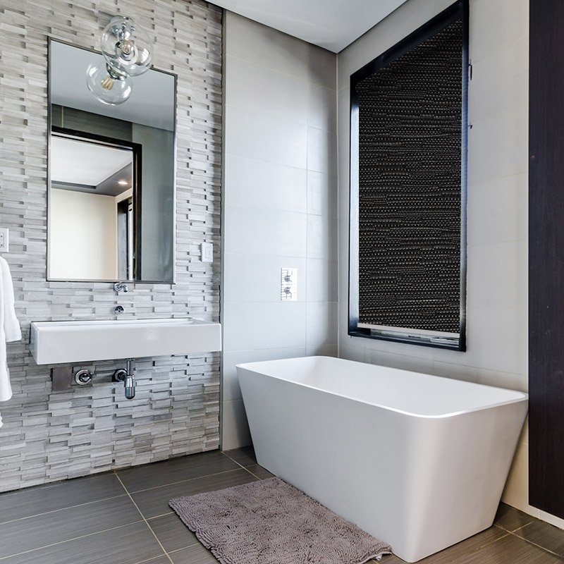 bathroom roller blinds reve onyx