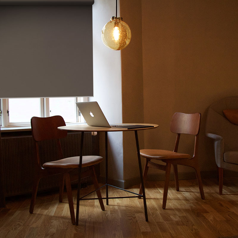 blackout roller blind scribe clay