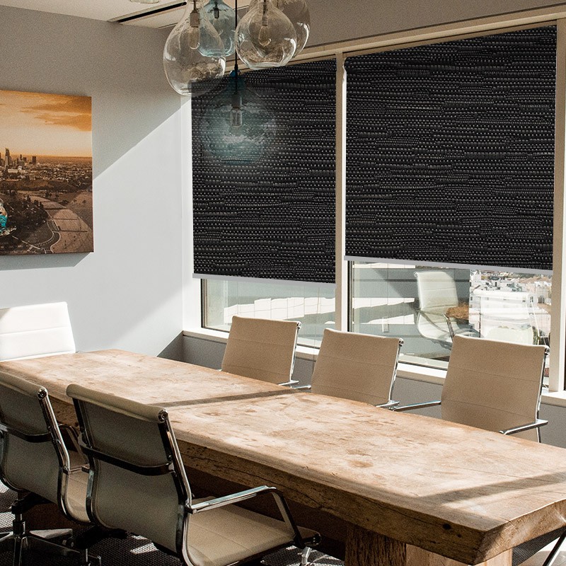 office roller blinds reve onyx