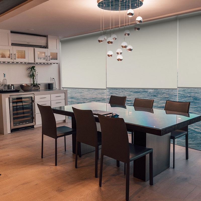 office roller blinds scribe cloud