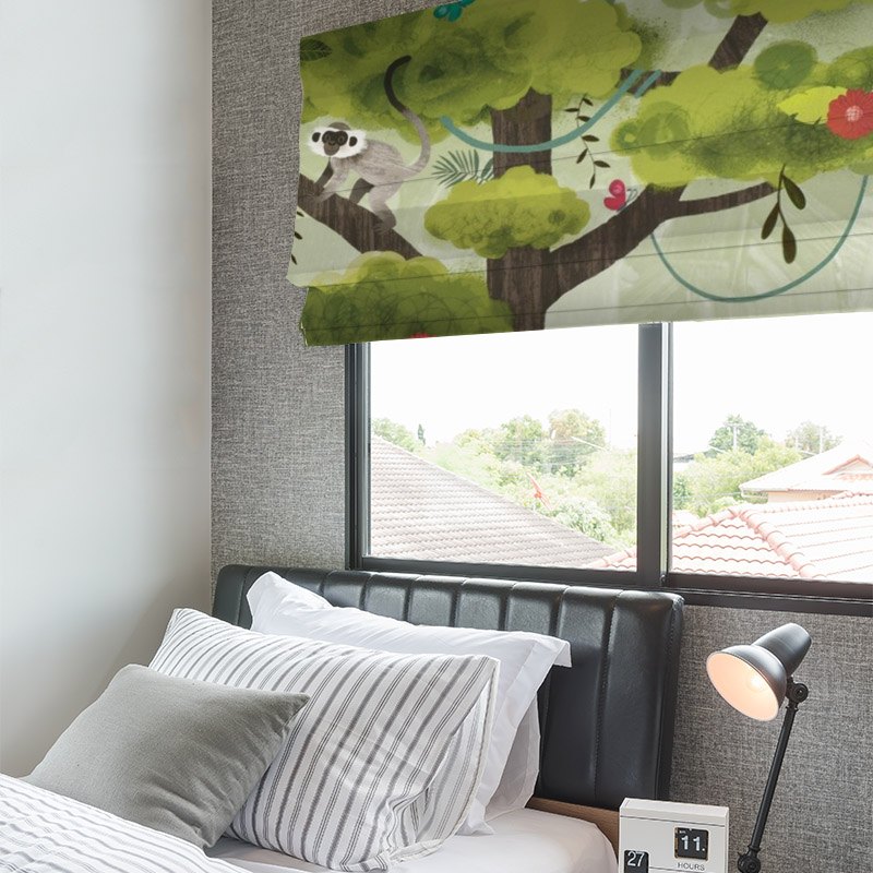ready made blinds monkey tree