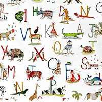 Clip Alphabet Safari Paintbox