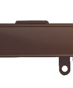 Single Curtain Track Metro Bronze