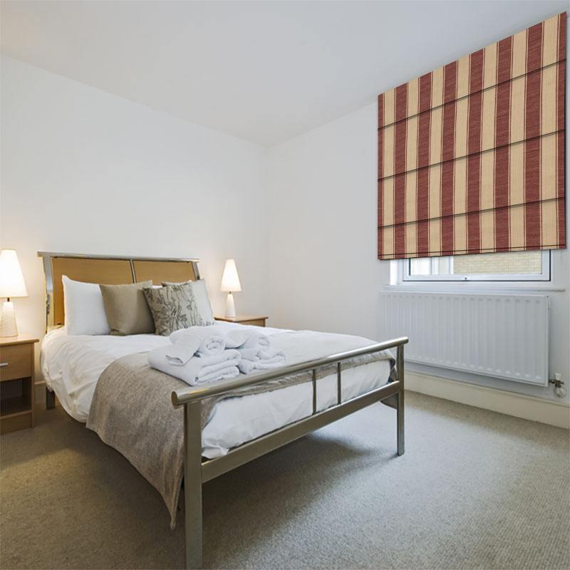 Eastbourne Bordeaux Roman Blinds Online