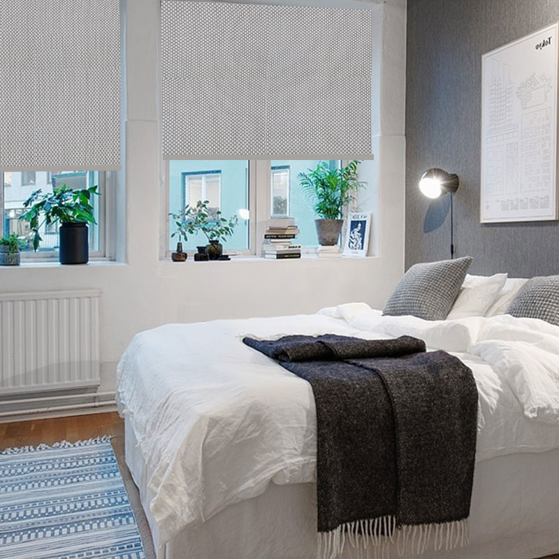 shore blue grey roller blinds online