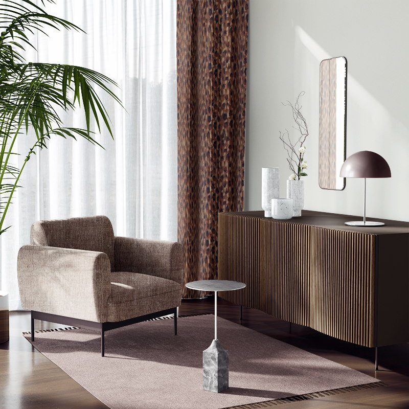 curtains nz Kenji copper