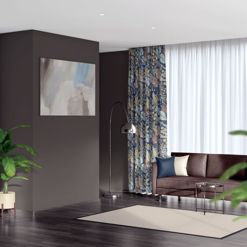 custom curtains Terranium Juniper