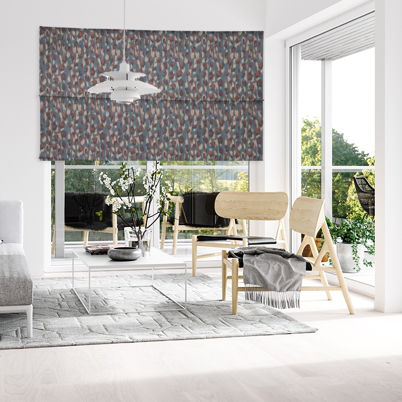 lounge roller blinds Kenji mallard