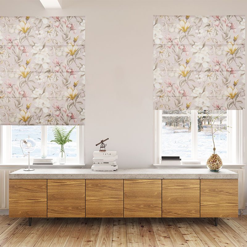 roman blinds nz botanist blush