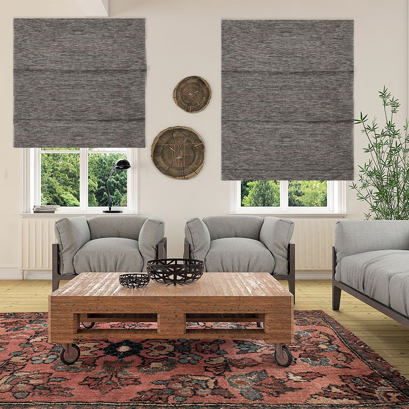 roman blinds nz maharaja ii charcoal